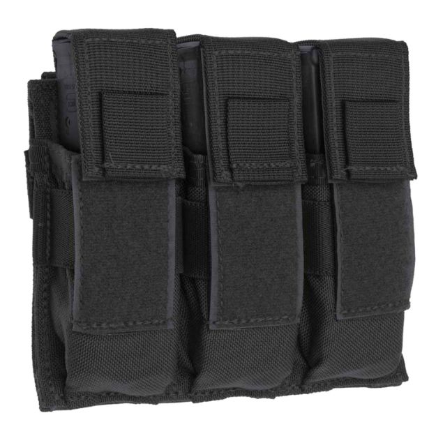 Picture of Tacshield T3603BK Universal Triple Pistol Triple Black 1000D Nylon