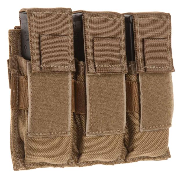 Picture of Tacshield T3603CY Universal Triple Pistol Triple Coyote 1000D Nylon