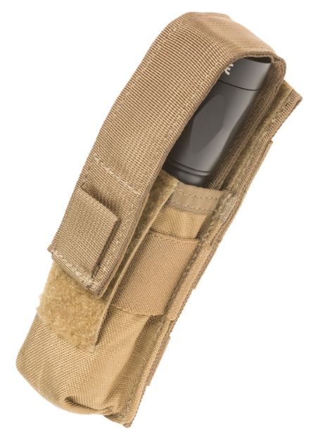 Picture of Tacshield T4001CY Suppressor/Light Pouch  Cordura 1000D Nylon Coyote