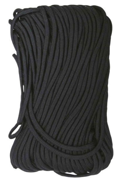 Picture of Tacshield 03010 550 Cord  Black Paracord 100' Long