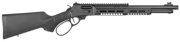 Picture of Smith & Wesson 14193 1854 Stealth Hunter 44 Rem Mag 8+1 16.30" Black Armornite Threaded Barrel, Black Anodized Aluminum Receiver w/Picatinny Rail, Fixed w/Textured Grip Panels Black Synthetic Stock