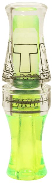 Picture of Avian X ZNK-ZNK6027 ATM Green Machine  Single Reed Lemon Drop Polycarbonate Attracts Ducks