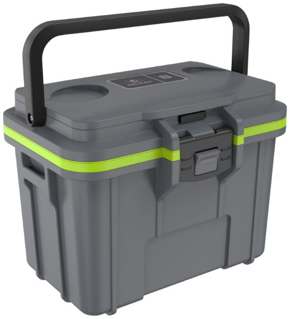 Picture of PELICAN 8Q-1-DKGRYEGRN 8QT ELITE COOLER GRY/GRN