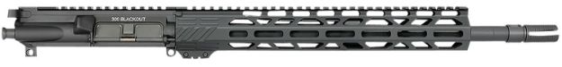 Picture of Rock River Arms BLK0592 LAR-15M Coyote Carbine Complete Upper, 300 Blackout 16", Black, Aluminum Rec, 12.50" M-LOK Handgaurd, Smith Vortex Flash Hider