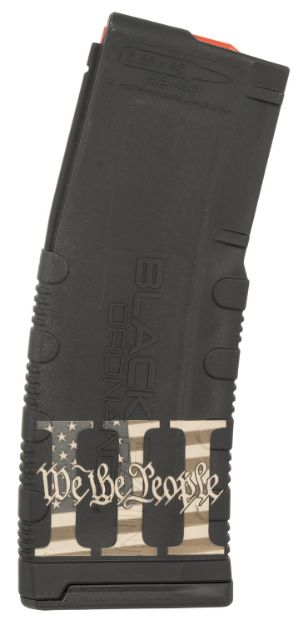 Picture of Black Rain Ordnance MAG303PERCENT Magazine  30rd 223 Rem/5.56 NATO We The People Engraving Fits AR-15 Platform