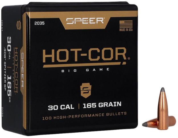 Picture of Speer 2035 Rifle Hunting Hot-Cor .308 165 gr Spitzer Soft Point