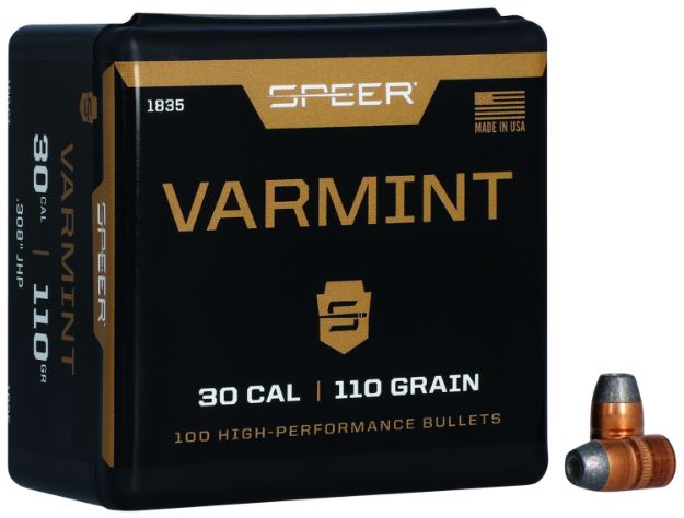 Picture of Speer 1835 Varmint  30Cal 110gr Jacketed Hollow Point 100 Per Box/5 Case