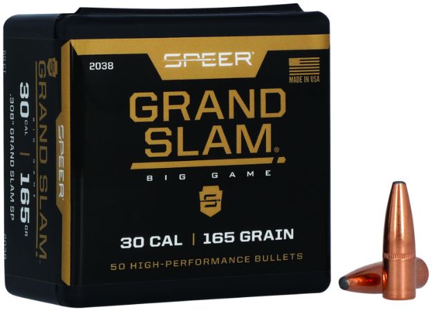 Picture of Speer 2038 Grand Slam  30Cal 165gr Soft Point 50 Per Box/5 Case