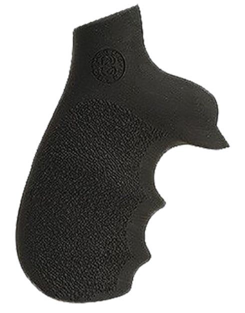 Picture of Hogue 73000 OverMolded Monogrip Black Rubber with Finger Grooves for Taurus Tracker, Judge