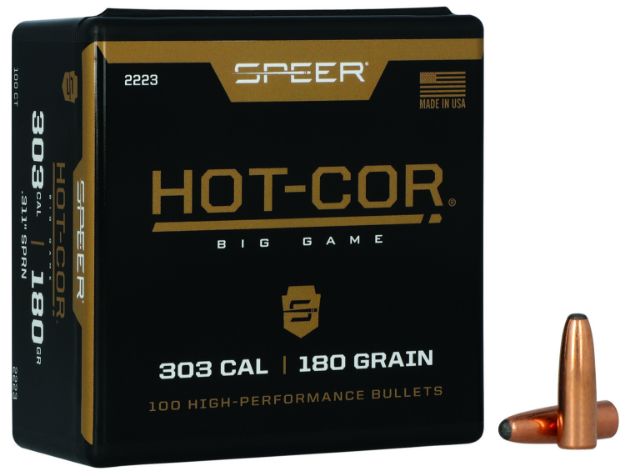 Picture of Speer 2223 Hot-Cor  303Cal 180gr Soft Point Round Nose 100 Per Box/5 Case