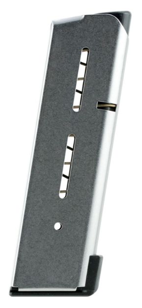 Picture of Wilson Combat 47DOX 1911  8rd Detachable w/ Lo-Profile Steel Floor Plate 45 ACP Stainless Steel