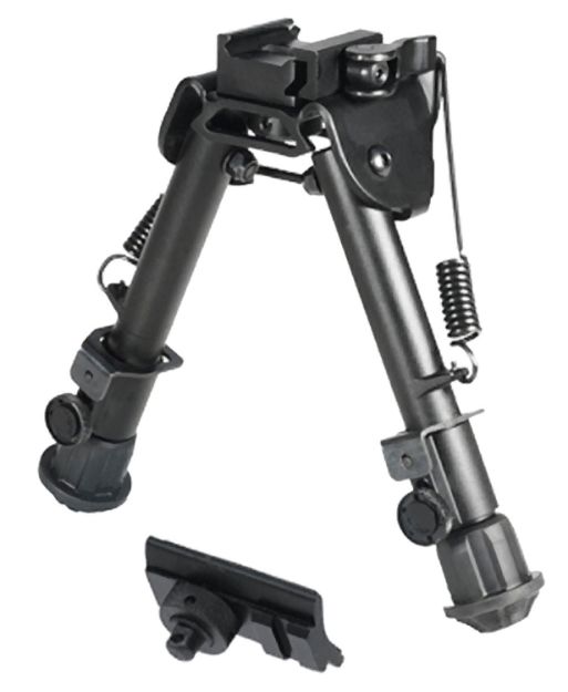 Picture of UTG TL-BP78Q Tactical OP Bipod Black 5.9-7.3" Metal Quick Detach