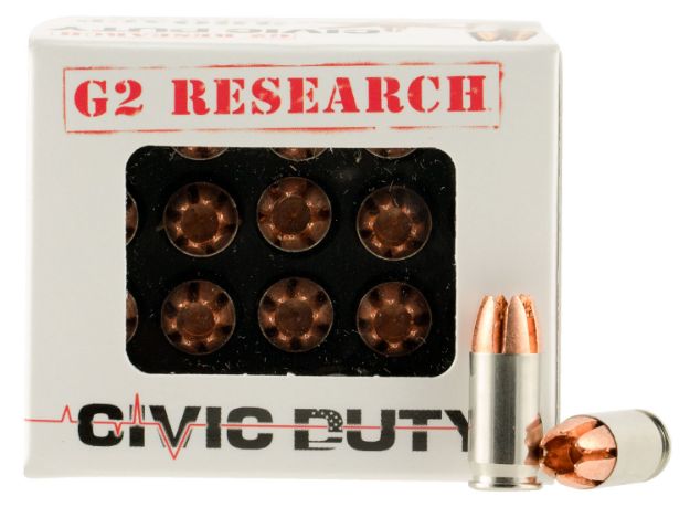 Picture of G2 Research G00621 Civic Duty  380ACP 64gr Copper Expansion Projectile 20 Per Box/25 Case