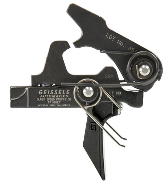 Picture of Geissele Automatics 05-483 SSP Flat Bow AR Style Mil-Spec Steel Black Oxide 3.5-4.5 lbs