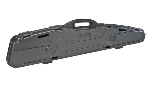 Picture of Plano 151101 Single Pillared Scoped Rifle Case Black Polymer Foam Padding