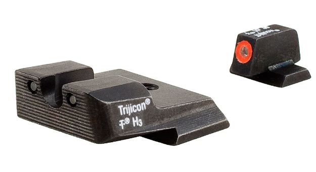 Picture of Trijicon 600556 HD Night Sights  Green/Tritium Orange Outline Front Sight-Green Tritium Black Outline Rear Sight Smith & Wesson M&P/M&P M2.0