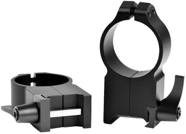 Picture of Warne 217LM Vertical Rings Maxima Matte Black 30mm Ultra High Quick Detach 0 MOA