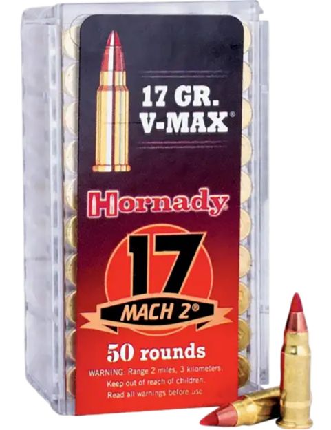 Picture of Hornady 83177 Varmint Express  17 HM2 17 gr Hornady V Max 50 Per Box/ 100 Case