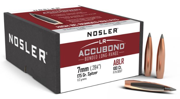 Picture of Nosler 58517 AccuBond Long Range 7mm 175gr Spitzer Point 100/Box