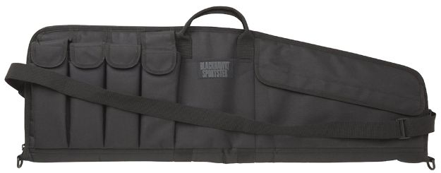 Picture of Blackhawk 74SG36BK Sportster Tactical Carbine Case 36" Black 600D Polyester w/ PVC Laminate 4 Mag Pocket 2 Large Accessory Pockets