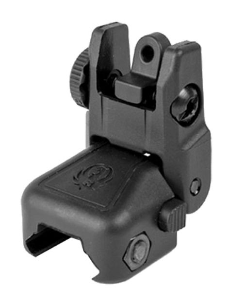 Picture of Ruger 90415 Rapid Deploy Rear Sight  Black Ruger SR-22/SR-556/SR-762