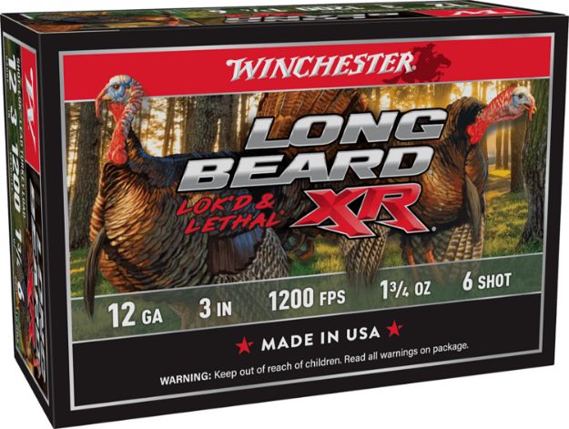 Picture of Winchester Ammo STLB1236 Long Beard XR Shot-Lok 12Gauge 3" 1 3/4oz 6Shot 10 Per Box/10 Case