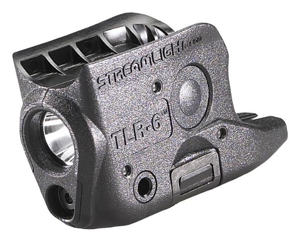 Picture of Streamlight 69270 TLR-6 Gun Light  Black 100 Lumens White LED/Red Laser Glock 42/43/43X/48