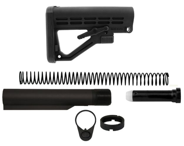 Picture of TacFire MAR050B Mil-Spec Buffer Tube  Black Matte AR-15