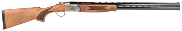 Picture of TriStar 33102 Trinity  O/U 12 Gauge 28" 2rd 3" Silver Enraged with 24K Gold Inlay Rec Turkish Walnut Stock Right Hand (Full Size) Includes 5 MobilChoke