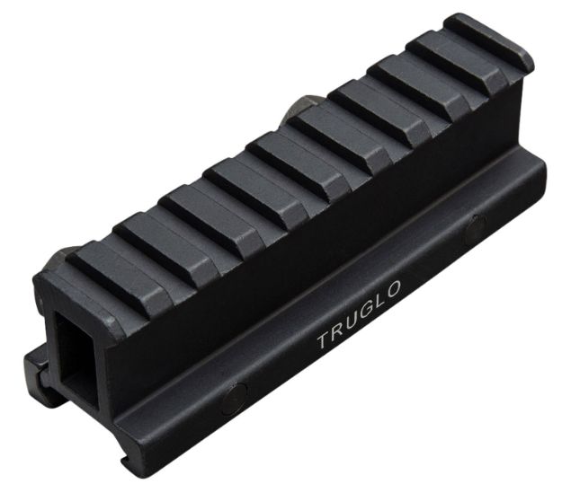 Picture of TruGlo TG8990B Picatinny Riser Mount  Matte Black Anodized