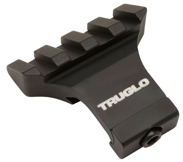 Picture of TruGlo TG8975B 45 Degree Offset Picatinny Rail Mount  Black Anodized