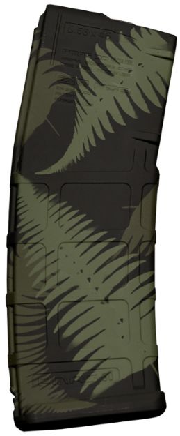 Picture of Weapon Works 228048 PMAG GEN M2 MOE 30rd Fits AR/M4 Ferns (Green) Polymer