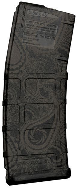 Picture of Weapon Works 228099 PMAG GEN M2 MOE 30rd Fits AR/M4 Laser Paisley Polymer