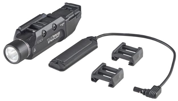 Picture of Streamlight 69450 TLR RM 2 Rail Mounted Tactical Lighting System  Black Anodized 1,000 Lumens White LED