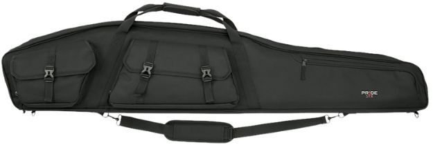 Picture of Tac Six 10949 Velocity Rifle Case 55" Black Endura w/ 600D Polyester & Lockable Zipper