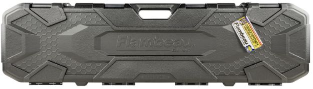 Picture of Flambeau 5013SN Double Coverage Single Gun Case Black Polymer 50" Scoped Rifle Or Shotgun