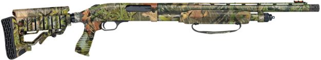 Picture of Mossberg 63102 835 Ulti-Mag Turkey 12 Gauge 3.5" 20" 5+1 Overall Mossy Oak Obsession 6 Position with Side Saddle Stock Right Hand Includes X-Factor Ported Turkey Choke & Fiber Optic Sight