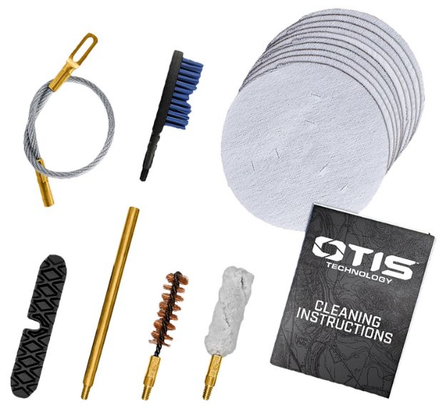 Picture of Otis FG7019MM Patriot Cleaning Kit 9mm Pistol/15 Pieces Yellow Plastic Box Case