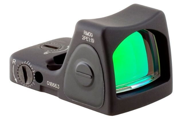 Picture of Trijicon 700742 RMR Type 2 Matte Black 1 x 0.87" x 0.63" 1 MOA Red Dot