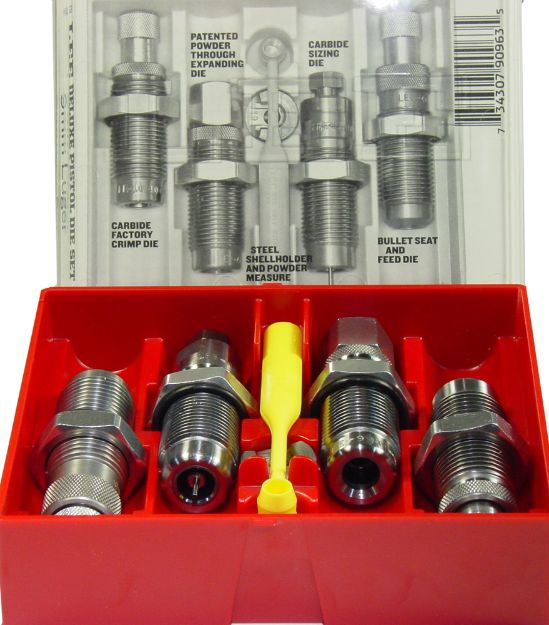 Picture of Lee Precision 90968 Carbide 4-Die Set 45 ACP