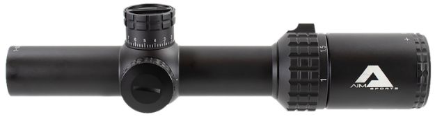 Picture of Aim Sports  Alpha 6  Black Anodized 1-6x 24mm CQ1-MOA Reticle