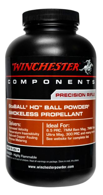 Picture of Winchester Powder STABALLHD8 Staball HD Rifle Powder 8LB