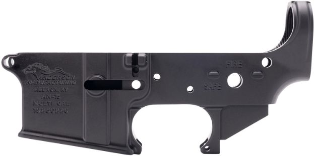 Picture of Anderson D2K067A000OP Receiver  Multi-Caliber Black Anodized Finish 7075-T6 Aluminum Material with Mil-Spec Dimensions for AR-15