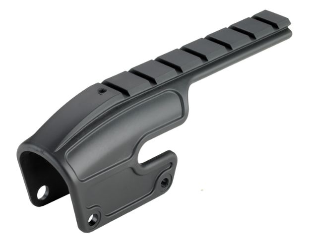 Picture of Weaver Mounts 48340 No-Gunsmith Saddle Shotgun Mount  Black Remington 870/11-87/1100