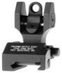 Picture of Troy Ind SSIGFBSROBT00 Rear Folding BattleSight Round  Black Hardcoat Anodized for AR-15