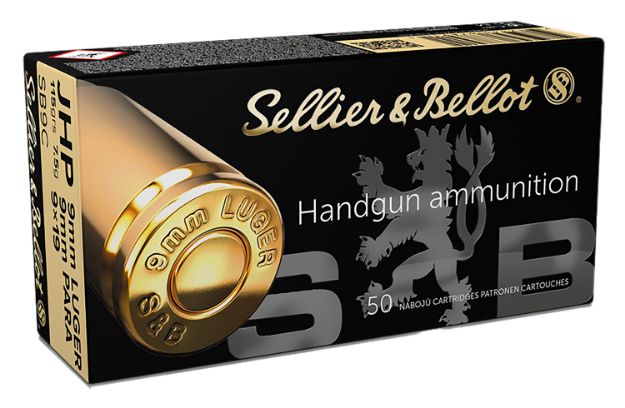 Picture of Sellier & Bellot SB9C Handgun  9mmLuger 115gr Jacketed Hollow Point 50 Per Box/20 Case