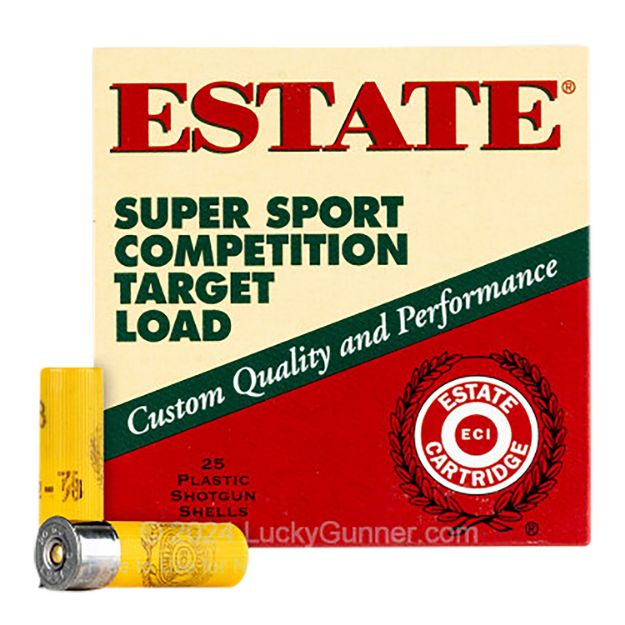 Picture of Estate Cartridge SS208 Super Sport Competition Target 20Gauge 2.75" 7/8oz 8Shot 25 Per Box/10 Case