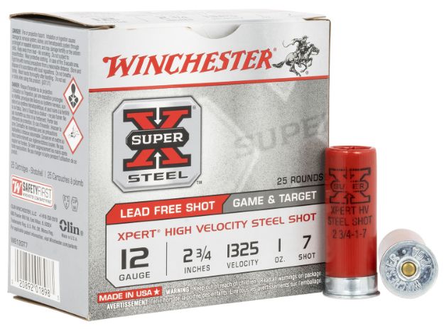 Picture of Winchester Ammo WE12GT7 Super X Xpert High Velocity 12Gauge 2.75" 1oz 7Shot 25 Per Box/10 Case