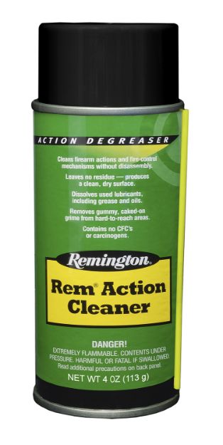 Picture of Remington Accessories 19925 Rem Action Cleaner  Removes Dirt/Grease/Oil 4 oz Aerosol