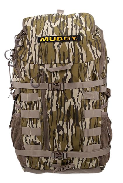 Picture of Muddy MUD-BPK-1500MO Pro 1500 Hunting Pack Mossy Oak Bottomland Polyester Zipper/Buckles Closure